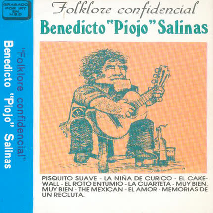 Carátula PIOJO SALINAS - Folklore Confidencial