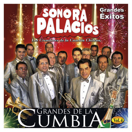 Carátula SONORA PALACIOS - Grandes de la Cumbia (Vol. 4)
