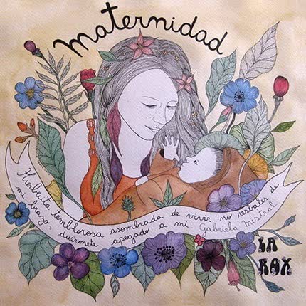 Carátula LA ROX - Maternidad (Feat. Gabriela Mistral)