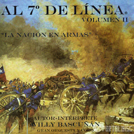 Carátula WILLY BASCUÑAN - Al 7º de Línea - Volumen II