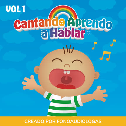 Carátula CANTANDO APRENDO A HABLAR - Cantando Aprendo a Hablar (Vol. 1)