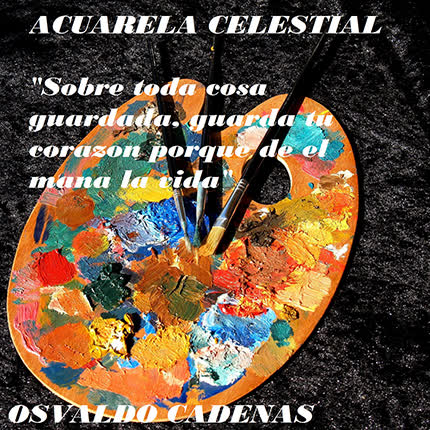 Carátula OSVALDO CADENAS - Acuarela Celestial