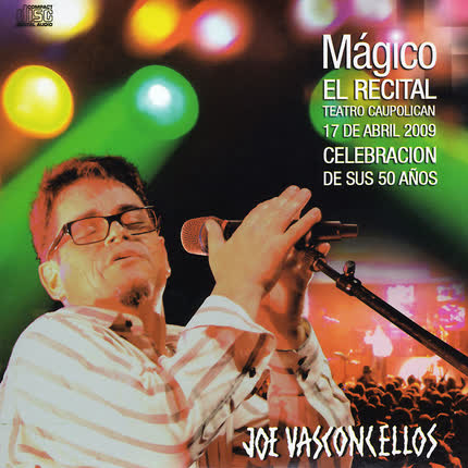 Carátula JOE VASCONCELLOS - Mágico - El Recital