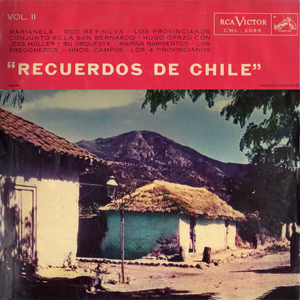 Carátula Recuerdos de Chile (Volumen 2)