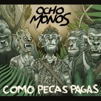 Carátula OCHO MONOS - Como Pecas Pagas