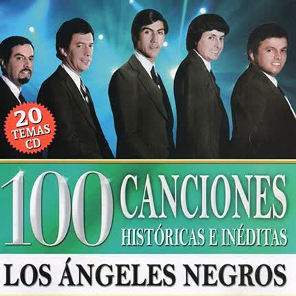 Carátula LOS ANGELES NEGROS - 100 Canciones Históricas e Inéditas Vol 5