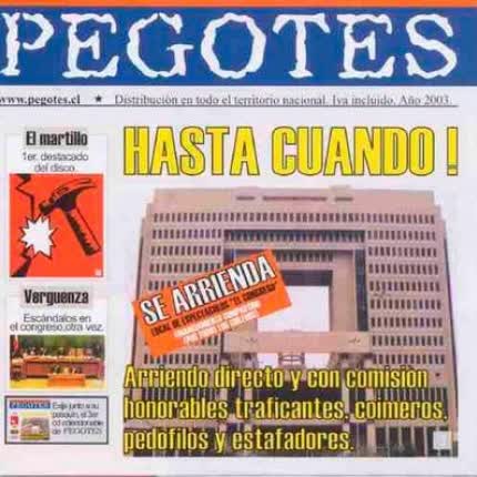 Carátula PEGOTES - Hasta Cuando