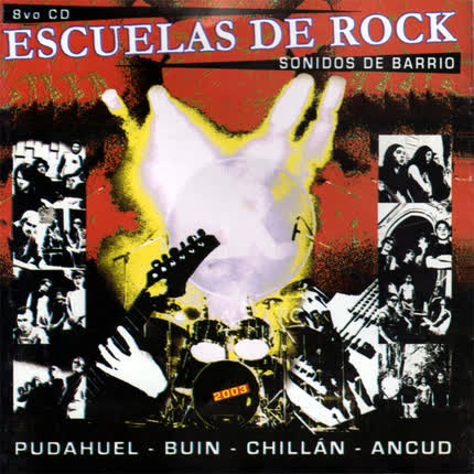 Carátula ESCUELAS DE ROCK - Volumen 08