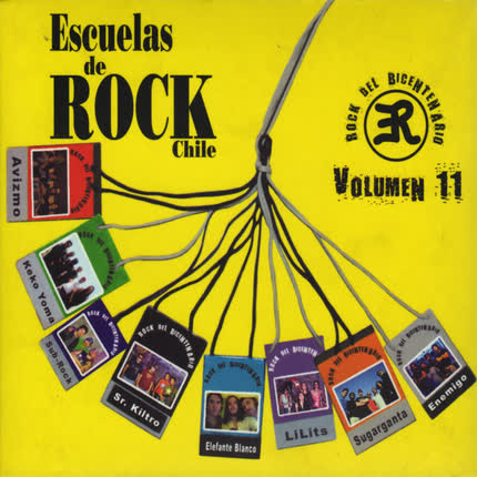 Carátula ESCUELAS DE ROCK - Volumen 11