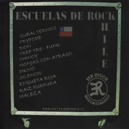 Carátula ESCUELAS DE ROCK - Volumen 12