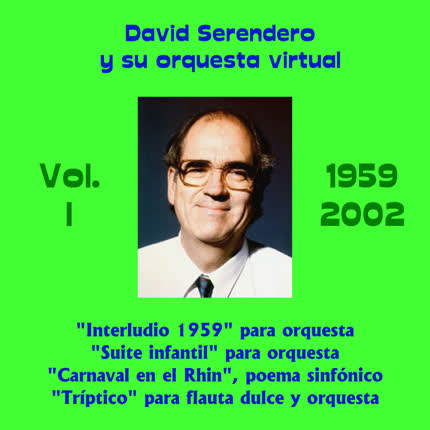 Carátula David Serendero y Su Orquesta Virtual <br>Vol. I 