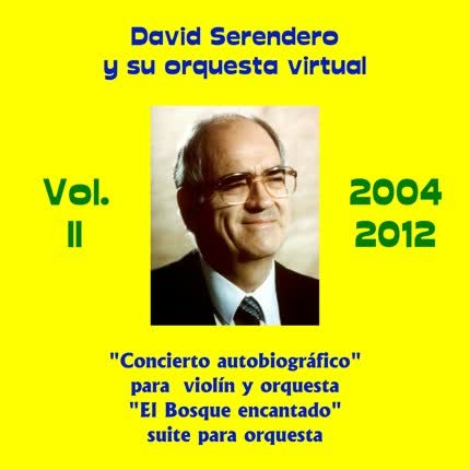 Carátula David Serendero y Su Orquesta <br>Virtual Vol. II 