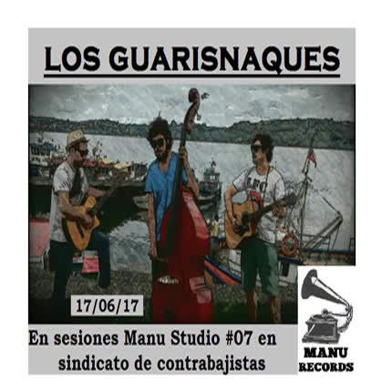 Carátula LOS GUARISNAQUES - Los Guarisnaques en Vivo en Sesiones Manu Studio