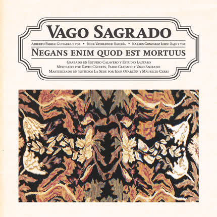 Carátula VAGO SAGRADO - Vol II