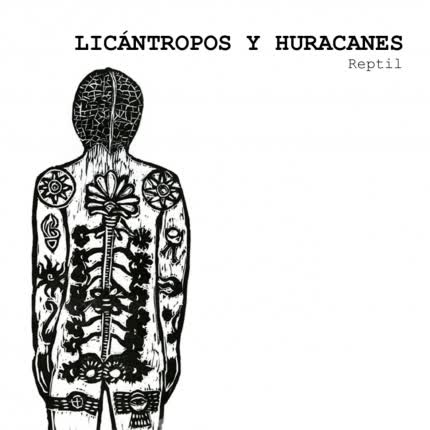 Carátula LICANTROPOS Y HURACANES - Reptil
