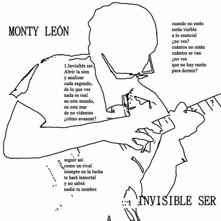 Carátula MONTY LEON - Invisible Ser