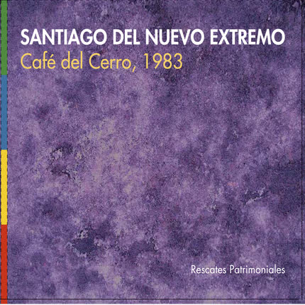 Carátula SANTIAGO DEL NUEVO EXTREMO - Santiago del Nuevo Extremo (En Vivo Café del Cerro, 1983)