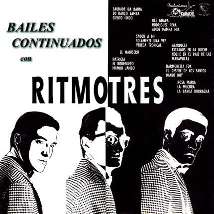 Carátula RITMOTRES - Bailes Continuados con Ritmotres