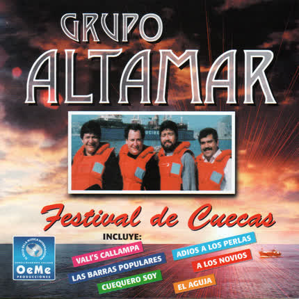 Carátula GRUPO ALTAMAR - Festival de Cuecas