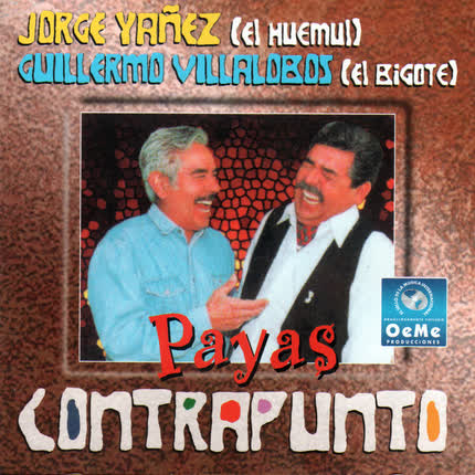 Carátula JORGE YAÑEZ Y GUILLERMO VILLALOBOS - Payas Contrapunto