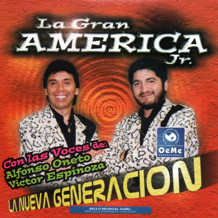 Carátula LA GRAN AMERICA JR - La Nueva Generacion