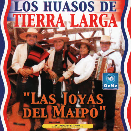 Carátula LOS HUASOS DE TIERRA LARGA - Las Joyas del Maipo