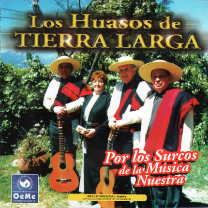Carátula LOS HUASOS DE TIERRA LARGA - Por Los Surcos de la Música Nuestra