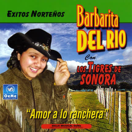 Carátula BARBARITA DEL RIO CON LOS TIGRES - Amor a lo Ranchera