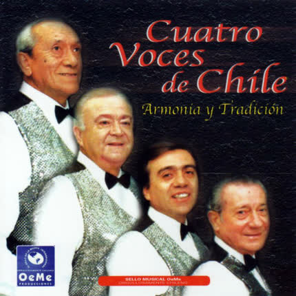 Carátula CUATRO VOCES DE CHILE - Armonía y Tradición