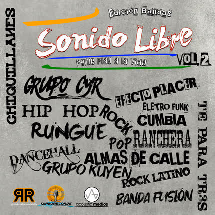 Carátula SONIDO LIBRE - Sonido Libre Edición Bandas (Vol. 2)