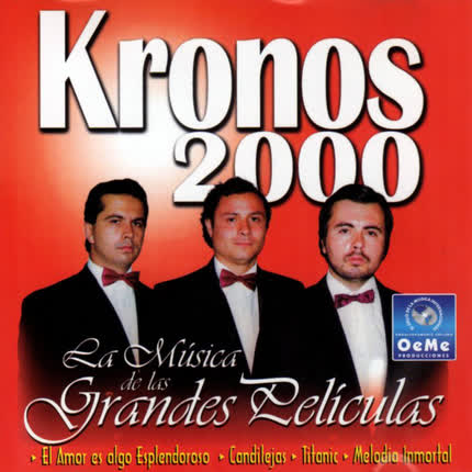 Carátula KRONOS 2000 - La Música de las Grandes Películas