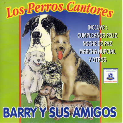 Carátula LOS PERROS CANTORES - Barry y sus Amigos