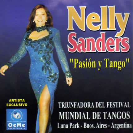 Carátula NELLY SANDERS - Pasion y Tango