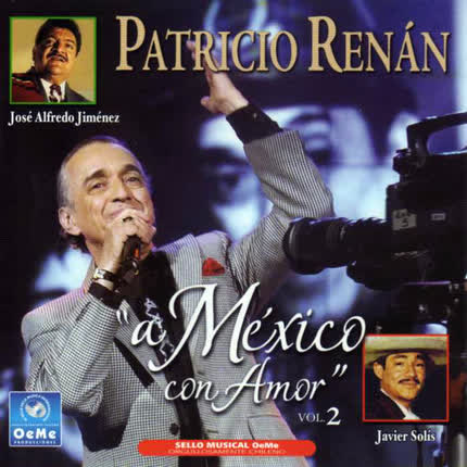 Carátula PATRICIO RENAN - A Mexico Con Amor Disco 2