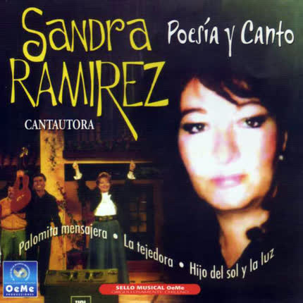 Carátula SANDRA RAMIREZ - Poesía y Canto