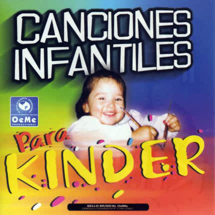 Carátula Canciones Infantiles <br/>Para Kinder 