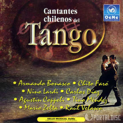 Carátula VARIOS ARTISTAS - Cantantes Chilenos del Tango