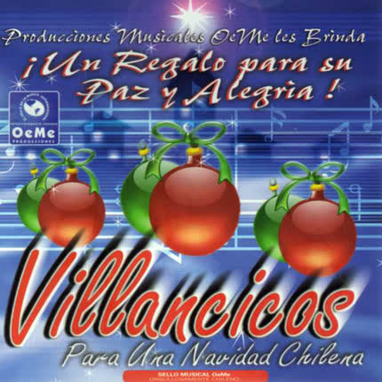 Carátula Villancicos para una <br/>Navidad Chilena 