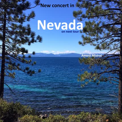 Carátula New Concert in Nevada, on <br/>Next Tour 