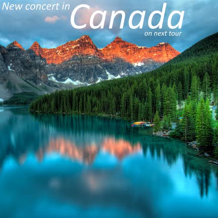 Carátula New Concert in Canada, on <br/>Next Tour 