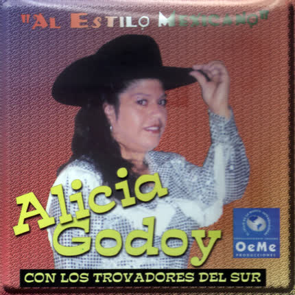 Carátula ALICIA GODOY - Al Estilo Mexicano