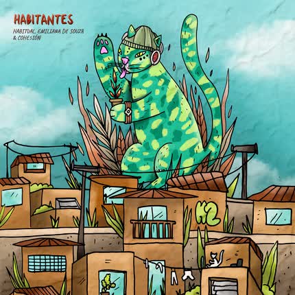 Carátula EMILIANA DE SOUZA, HABITUAL & COHE5ION - Habitantes