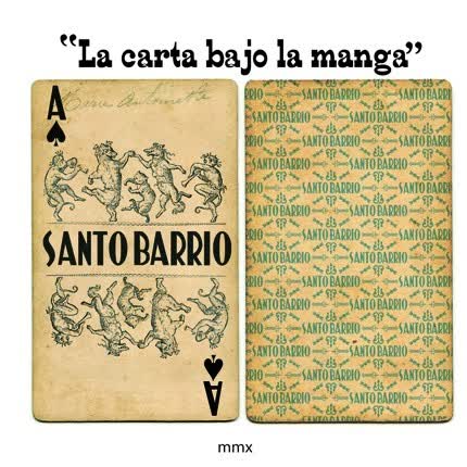Carátula SANTO BARRIO - La Carta Bajo la Manga