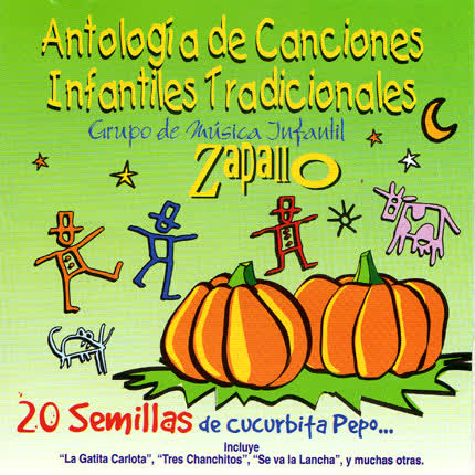 Carátula Antalogia de <br/>canciones infantiles tradiconales 