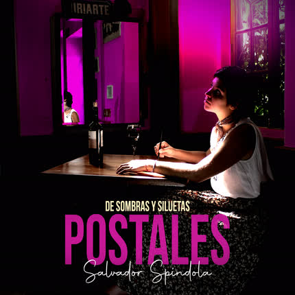 Carátula SALVADOR SPINDOLA & DE SOMBRAS Y SILUETAS - Postales