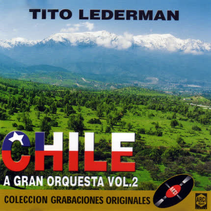 Carátula TITO LEDERMAN - Chile A Gran Orquesta Volumen Dos