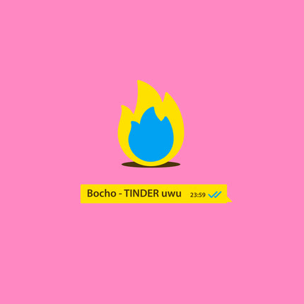 Carátula BOCHO - Tinder uwu
