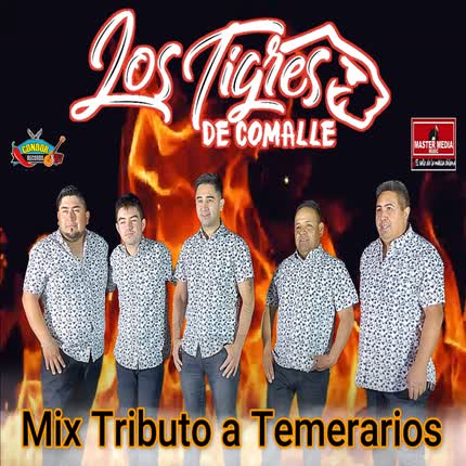 Carátula LOS TIGRES DE COMALLE - Mix Tributo a Temerarios: Dímelo / Creo Que Voy a Llorar / Ven Porque Te Necesito / Te Quiero