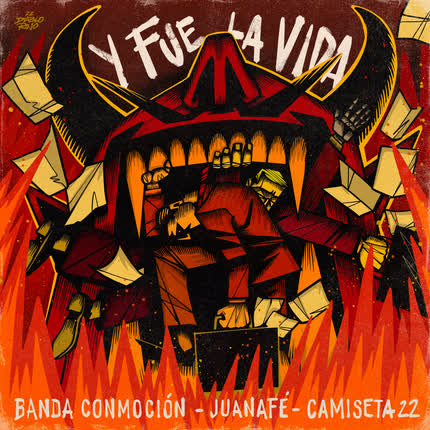 Carátula BANDA CONMOCION - Y Fue la Vida (feat. Juanafé & Camiseta 22)