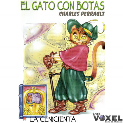 Carátula El Gato con Botas, <br/>La Cenicienta 